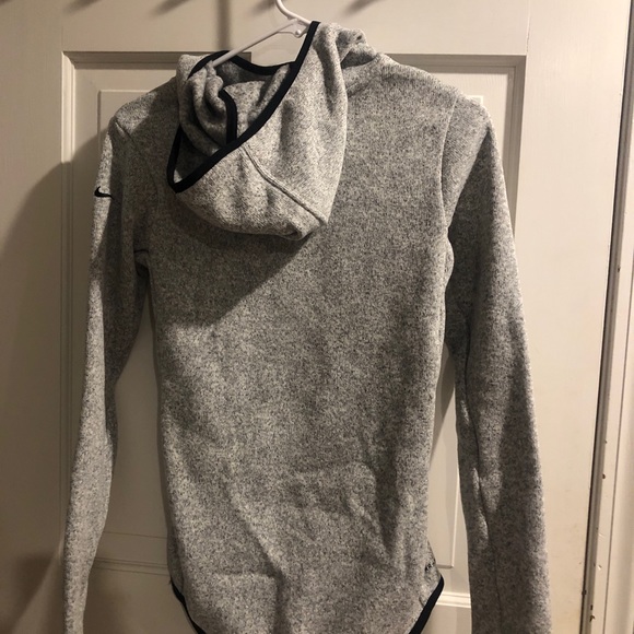 Nike Women’s Grey Cowl Neck Sweatshirt - Picture 2 of 3